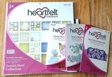 Heartfelt Creations "Joyous Noel" Stamps, Dies, and Paper Lot