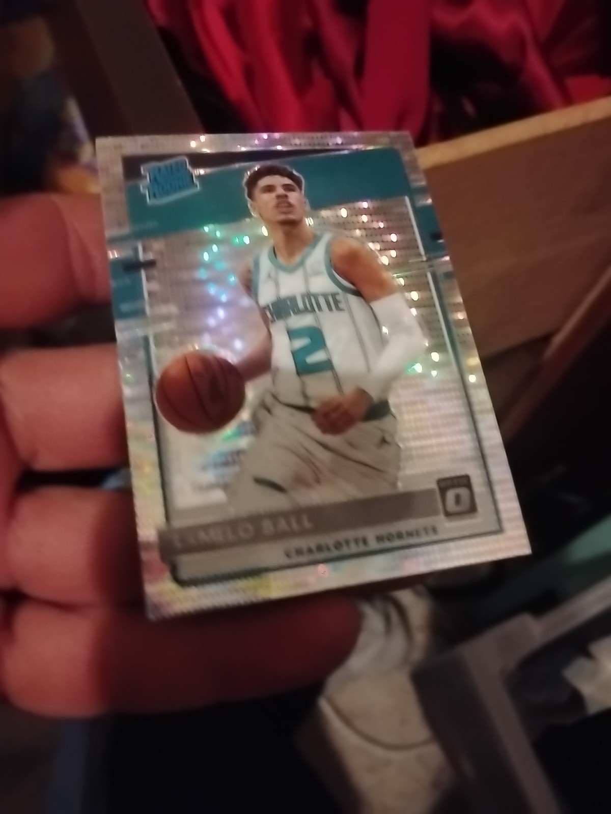 2020-21 Panini Donruss Optic - Rated Rookie LaMelo Ball #153 Pulsar Prizm (RC)