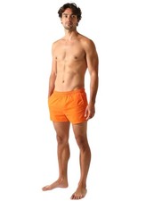 1970s Orange Cotton Shorts, Waist 32