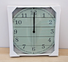 Garden Design Clock in presentation box * 30 cm diameter * 2 Designs