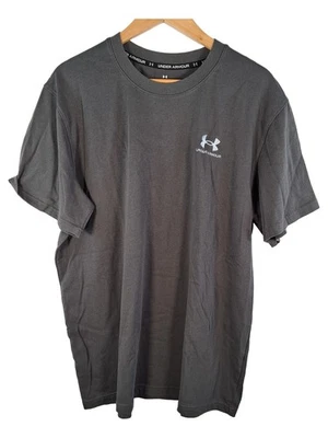 Under Armour T-Shirt Homme Gris Sport Coton Manches Courtes (EU 52, INT XL) - Photo 1/2