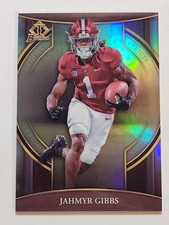 2022 Bowman University Chrome Football Invicta Insert #BI-20 Jahmyr Gibbs
