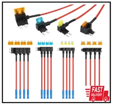 16 Pack 4 Types Fuse Tap, Upgraded 12V Car Add a Circuit Tap Kit -...