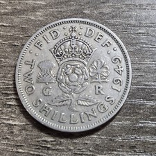 1949 Great Britain Two Shillings  / Florin *** Free Combined Shipping**