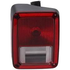 Tail Light Lamp Assembly For 2007-2017 Jeep Wrangler Driver Left Side With Bulb