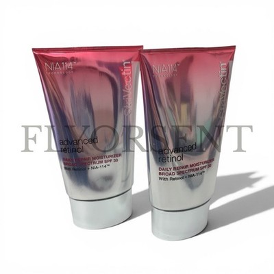 StriVectin Advanced Retinol NIA 114 SPF 30, 1.7 oz X2 NWOB READ