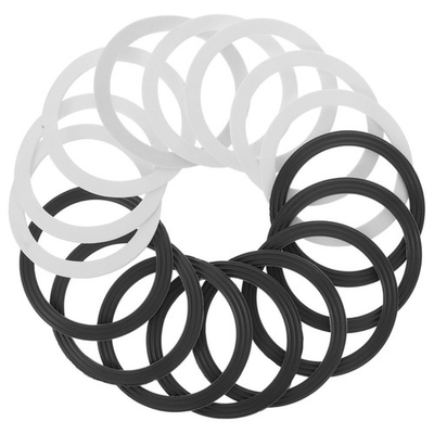 #ad 8 Pairs Basin Drain Sealing Ring Kitchen Sink Washer Replacement $16.55