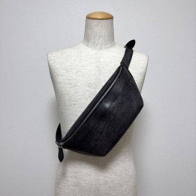 Berluti Rider Scrit Leather Shoulder Bag Excellent Condition ¥322,000