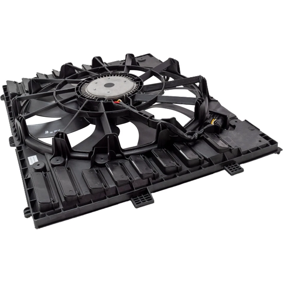 Ventilador de refrigeración del radiador para Porsche Cayenne 2011-2018 Foto 3 de 4