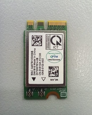 Dell Vostro 3501 Wlan WiFi Bluetooth Karte 0V91GK