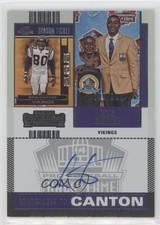 2024 Panini Contenders to Canton /100 Cris Carter #CTC-CCR Auto HOF 1m1a