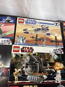 Lego Star Wars Instruction Manual Lot Of 13