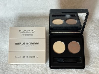 Merle Norman - Eye Color Shadow Duo  - Power Couple - Brown & Neutral - NIB!