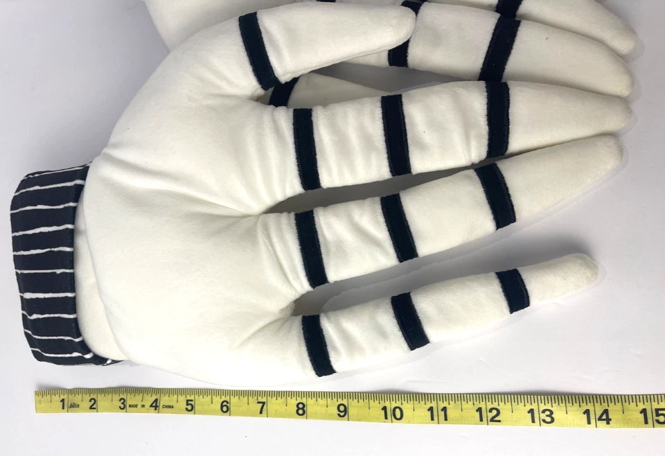 Fantasia JACK SKELLINGTON Máscara de Mãos e Látex Tamanho Adulto - Imagem 3 de 4