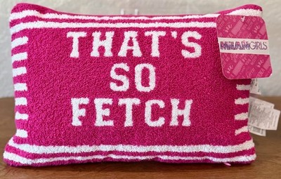 Mean Girls That's So Fetch Throw Pillow Pink 16'' x 10'' Movie Merchandise Target