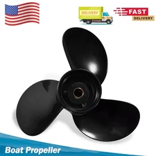 8.5 x 9 Pitch For Tohatsu Propeller 8-9.8HP Models 12 Spline Tooth 2/4 Stroke,RH