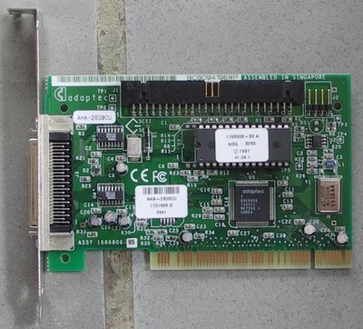 Adaptec AHA-2930CU PCI SCSI Controller Adapter 50 pin