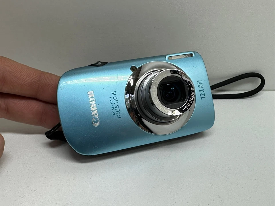 Canon IXUS 110 IS Digitalkamera 12.1 MP Blau, geprüft (+ neuer 🔋) ⚡BLITZBEREIT⚡ - Bild 4 von 4