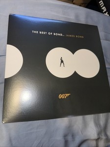 廃盤 レア THE BEST OF BOND 007 ジェームズ・ボンド LP The Best Of Bond James Bond – 3 x Vinyl (Gold, Trifold, LP