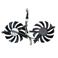 Coppia ventole ventola raffreddamento per scheda grafica EVGA GTX 560Ti PLD08010S12HH 74mm *hu