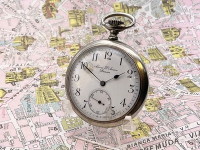 Moeris Almici D Amore Brescia Metal 1900. POCKET WATCH