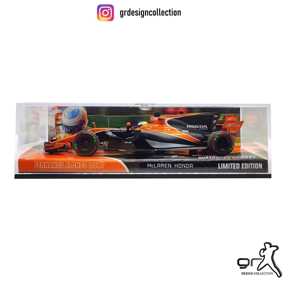 Fernando Alonso - McLaren Honda MCL32 - F1 Australian GP 2017 / Minichamps 1:43 - Immagine 2 di 4