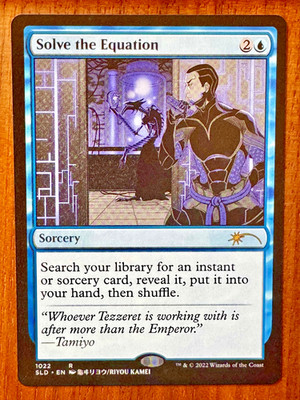 Solve the Equation [Secret Lair Drop Series] MTG NM Non Foil