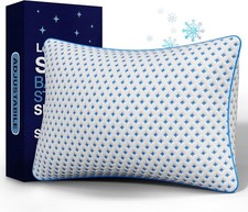 Memory Foam Adjustable Loft Cooling Pillow Queen Firm Support Side Back Stomach