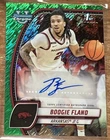 2024-25 Bowman University Chrome Boogie Fland Green Shimmer Refractor Auto SSP