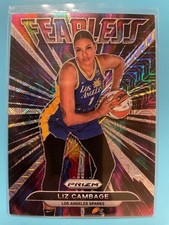 Liz Cambage – 2022 Prizm WNBA “Fearless” #1 Mojo parallel /25 (Sparks)