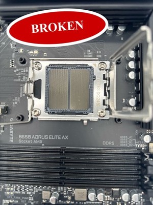 (BROKEN) GIGABYTE B650 AORUS Elite AX AM5 ATX DDR5 PCIe 5.0 Motherboard