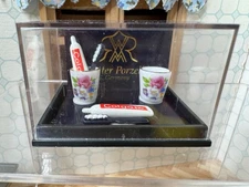 Germany Dollhouse Miniatures Reutter Porcelain Tooth Brushes