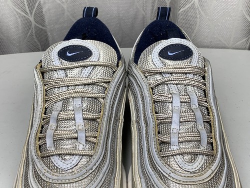 NIKE AIR MAX 97 Classic Women's Size 7 313102-041 Silver Reflective 2005 - Picture 4 of 12