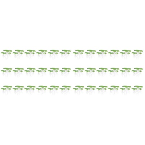 2 Pack Simulated Duckweed Floating Plants for Aquarium Pond Simulation