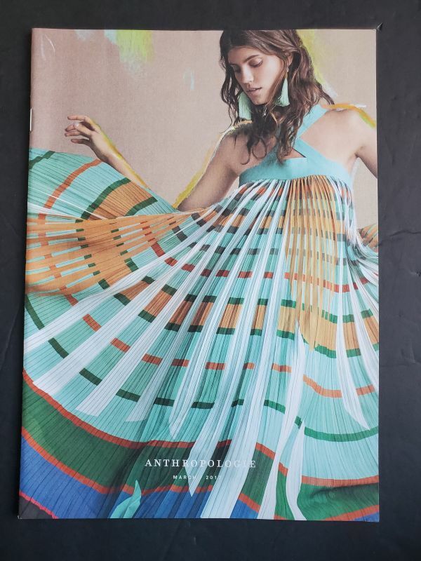 ANTHROPOLOGIE Catalog 3/2017 Constance Jablonski Antonina Petkovic Laura  Julie | eBay