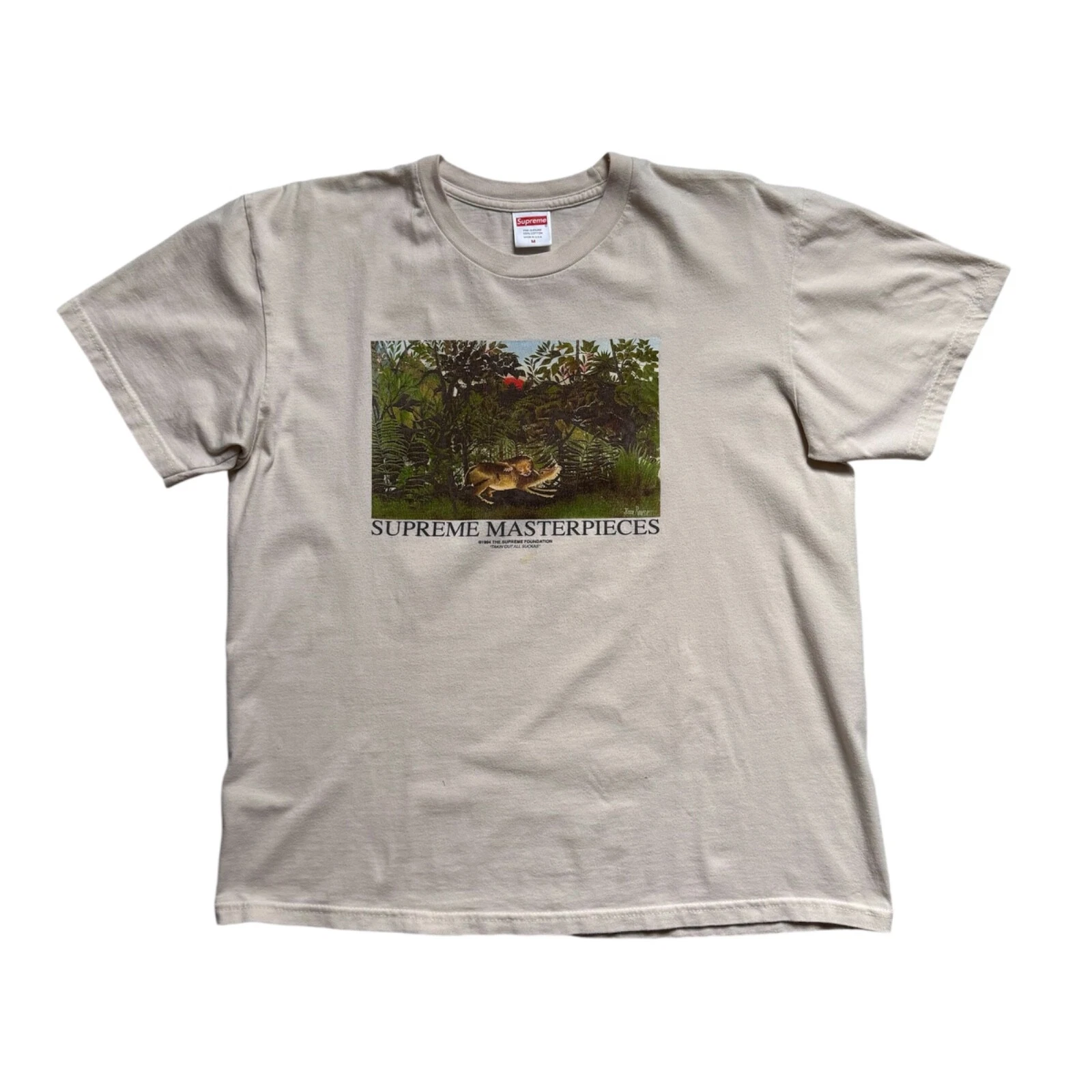 T shirt Supreme SS2020 Masterpieces 1994 The Supreme Foundation taille M