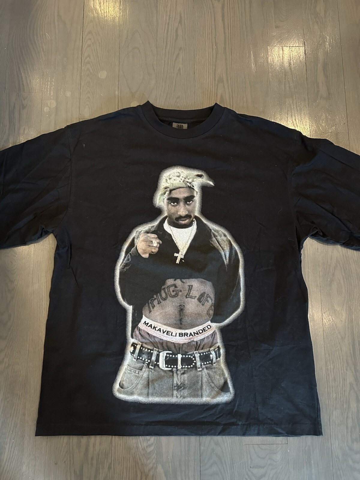 90s 2PAC ジュース ビンテージ映画Tシャツ RAPTEE ウータンクラン