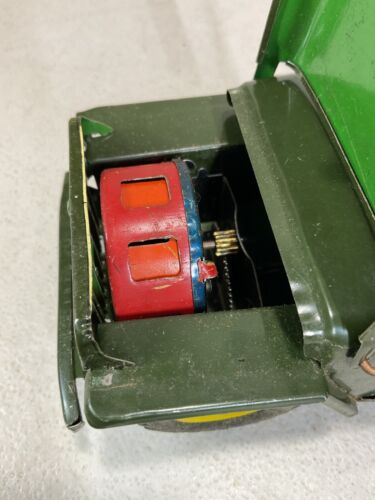 MSK Japan Tin Radar Jeep Vintage Toy - Picture 6 of 7