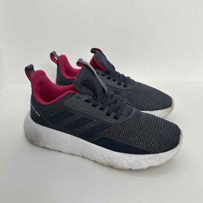 adidas Girls Questar Drive Gray Sneakers Size 3