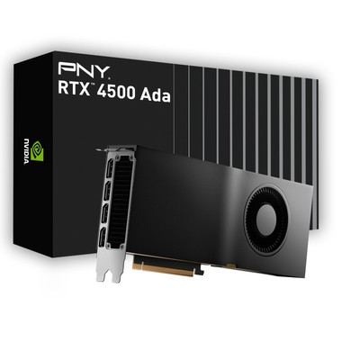 NVIDIA RTX 4500 Ada Generation 24GB GDDR6 PCI Express 4.0 Dual Slot