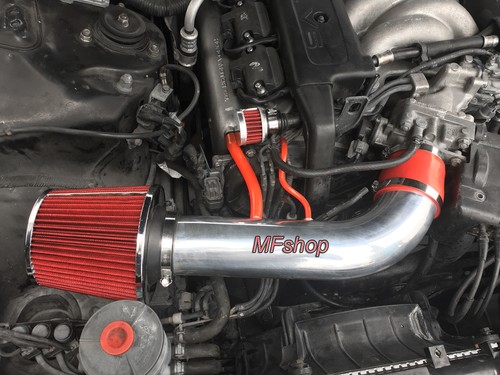 AirX Racing Black For 91-95 Acura Legend 3.2L V6 Base GS L LS Air Intake w/o TCS - Foto 2 di 2