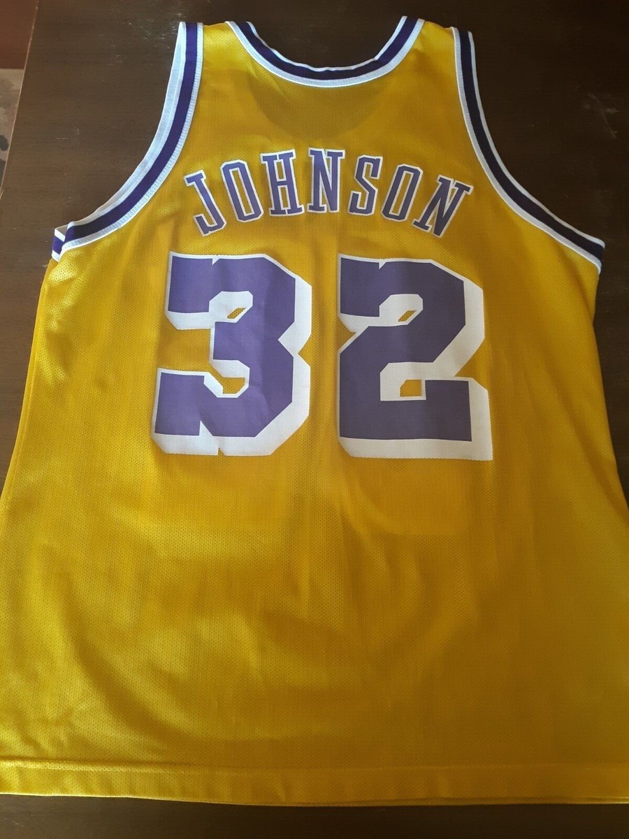 ウェア Vintage Champion Magic Johnson Jersey 32 VINTAGE 90'S Magic Johnson #32 Lakers CHAMPION Basketball