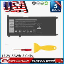 33YDH Battery For Inspiron 7000 7577 Dell Latitude 3380 3480 3490 3500 3580 3590