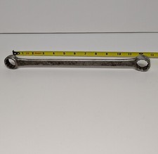 Walden 1437 Box Wrench 13/16 and 7/8" Made in USA 12 Point
