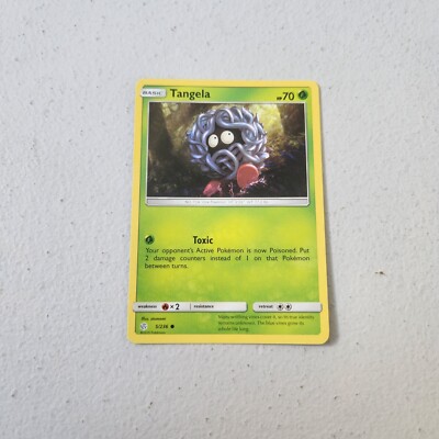 Tangela 5/236 Sun & Moon Cosmic Eclipse Common Pokemon Card 2019