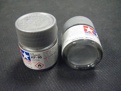 Tamiya ''Mini'' Acrylic model paint - XF-16 81716 Aluminum Metallic (flat)