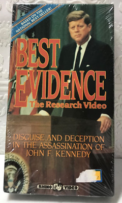 Best Evidence : The Research Video, Kennedy Assassination, 1990, Factory Sealed