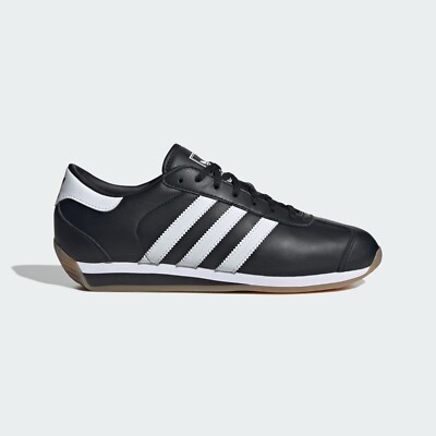Adidas Country II Shoes Original Sneakers Core Black/Cloud White ID6600 US 4-12
