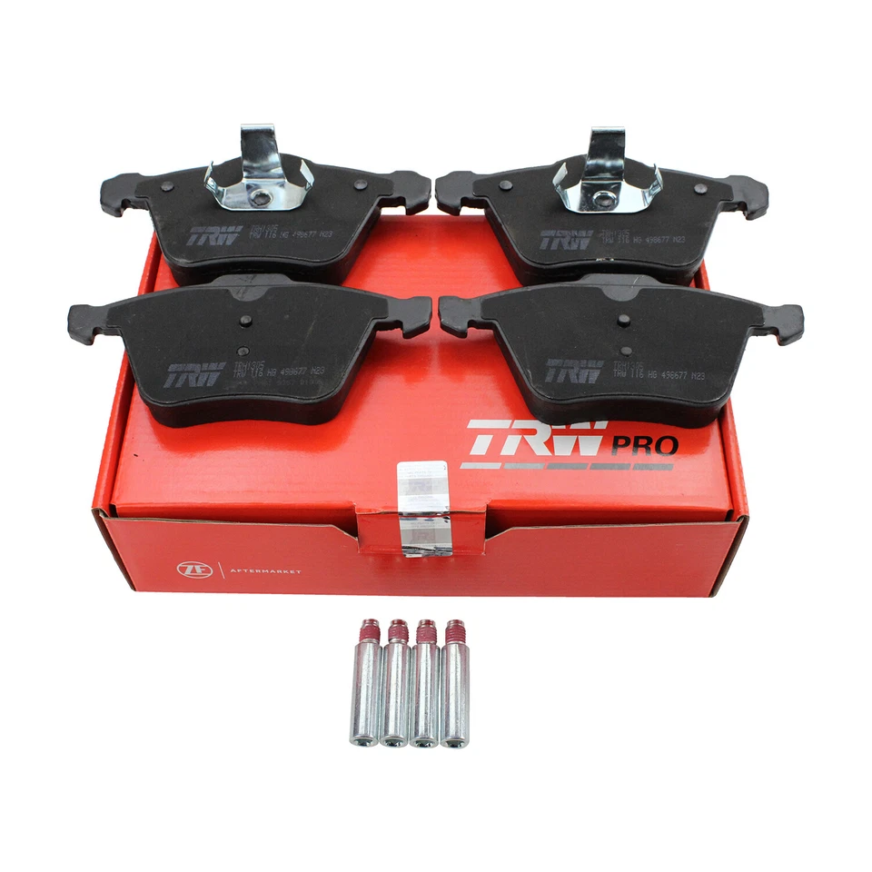 Juego de pastillas de freno delanteras bajas metálicas TRW Pro para Volvo S60 XC S80 V60 V70 XC70 Foto 3 de 4