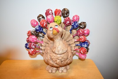 Lollipop Turkey - Ready to Paint - Ceramic Bisque
